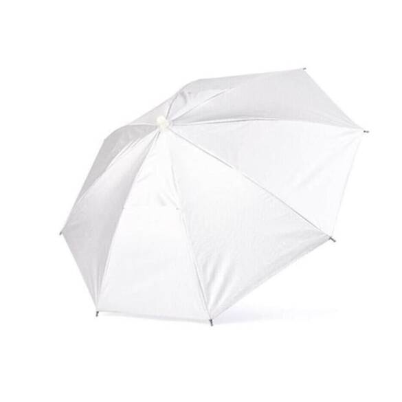 Kafa Şemsiyesi Beyaz