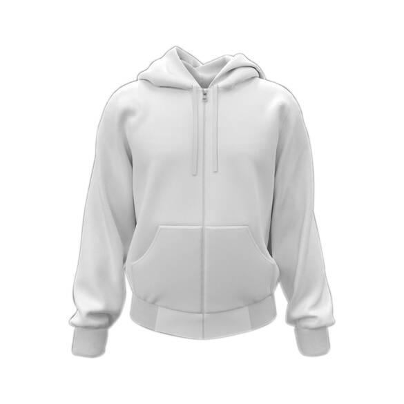 KAPŞONLU FERMUARLI SWEATSHIRT