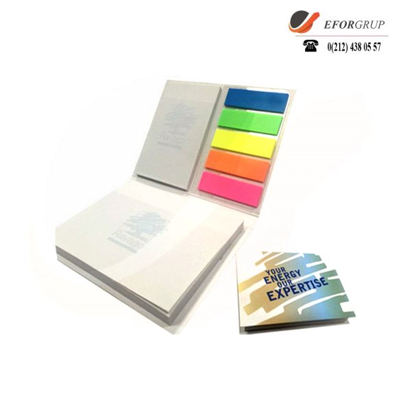 Karton Kapaklı Yapışkanlı Notluk