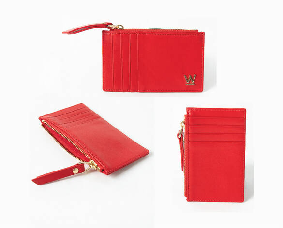 KIRMIZI KADIN CÜZDANI