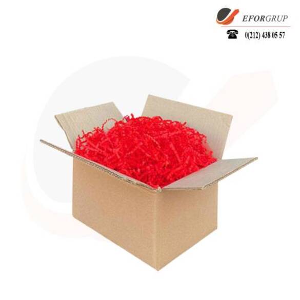 Kırpıntı Kağıt Kırmızı