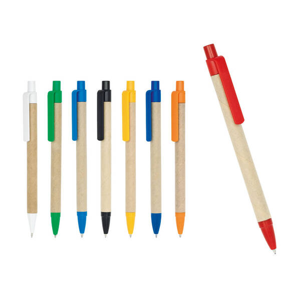 Kraft Plastik Tükenmez Kalem