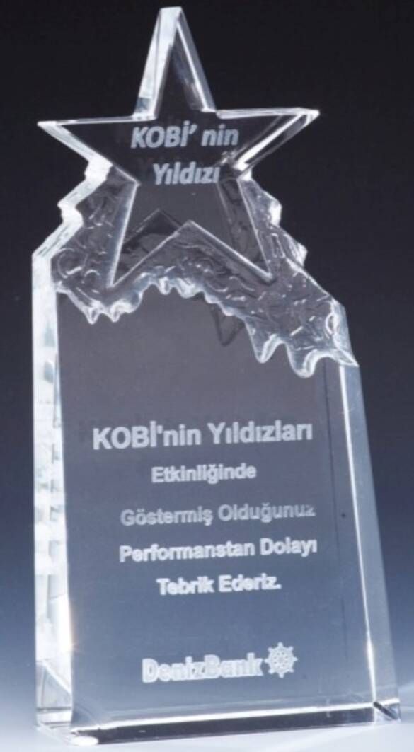 KRİSTAL PLAKET