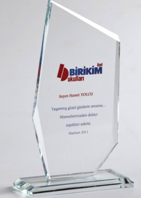 KRİSTAL PLAKET