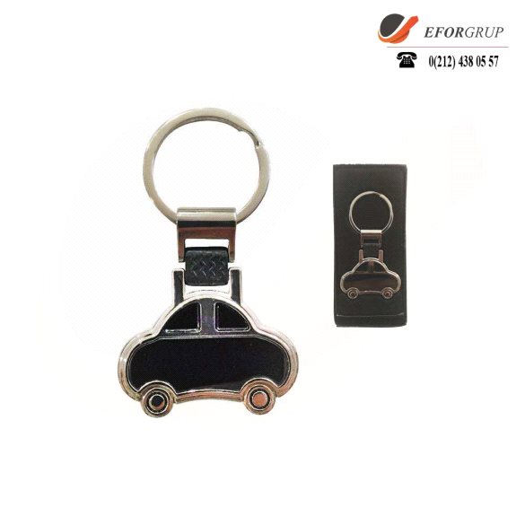 Kutulu Metal Araba Anahtarlık