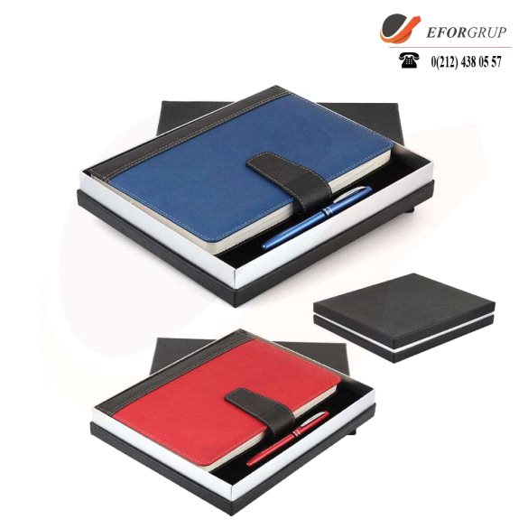 Kutulu VIP Set(Ajanda+Roller Kalem)