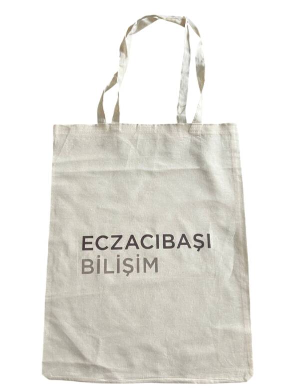 LOGO BASKILI BEZ ÇANTA