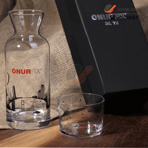 Logolu Baş Ucu Sürahisi