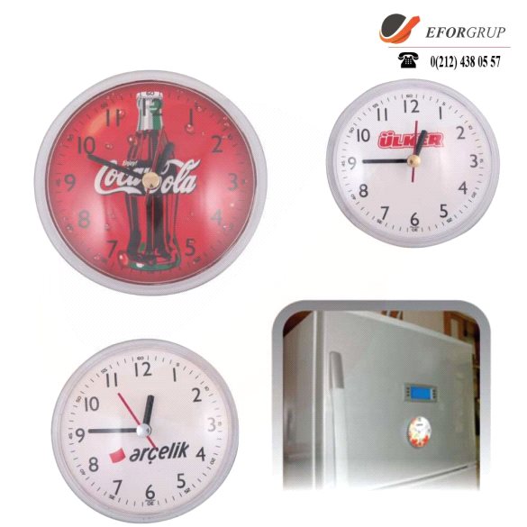 Magnetli Buzdolabı Saati