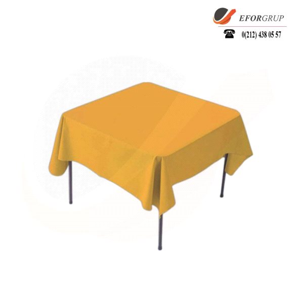 Promosyon Sarı Masa Örtüsü