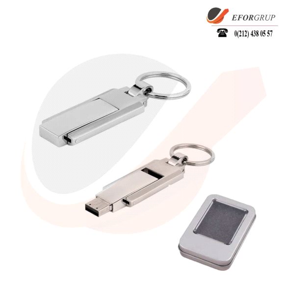 Metal Anahtarlık USB Bellek