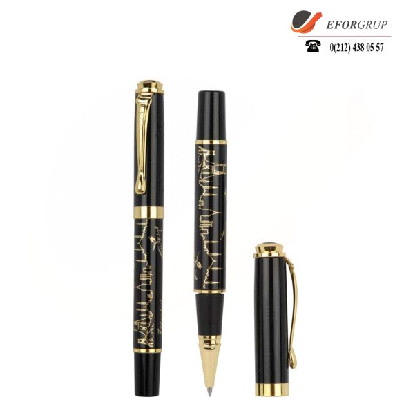 Metal İstanbul Baskılı Roller Kalem