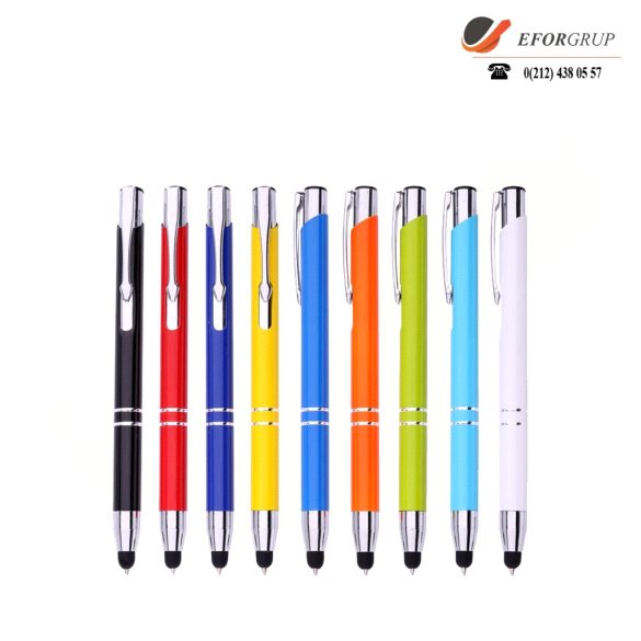 Promosyon Renkli Metal Tükenmez Kalem