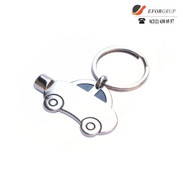 Metal Purjör Anahtarlık Araba