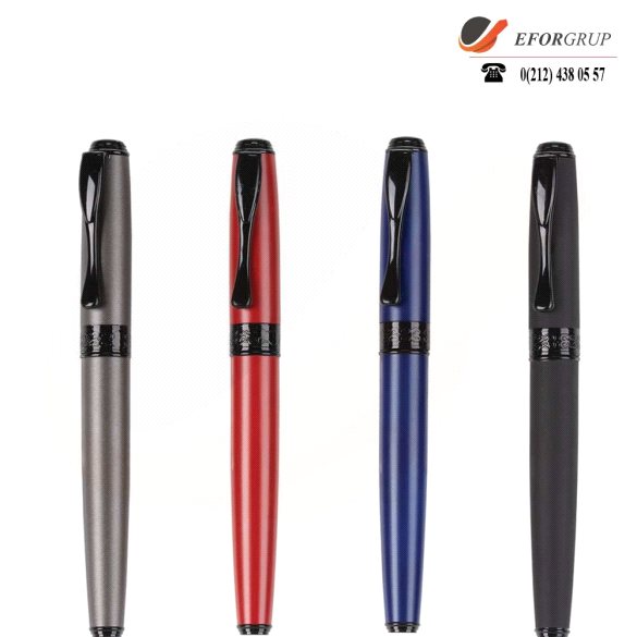 Renkli Metal Roller Kalem