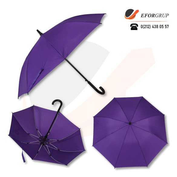 Mor Baston Şemsiye