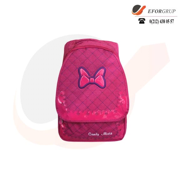 Pembe Okul Çantası