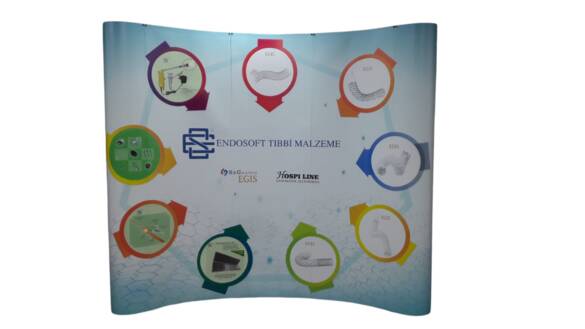 Baskılı Örümcek Stand