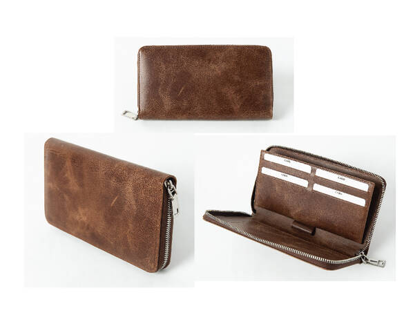 ÖZEL KAHVERENGİ ERKEK CÜZDANI