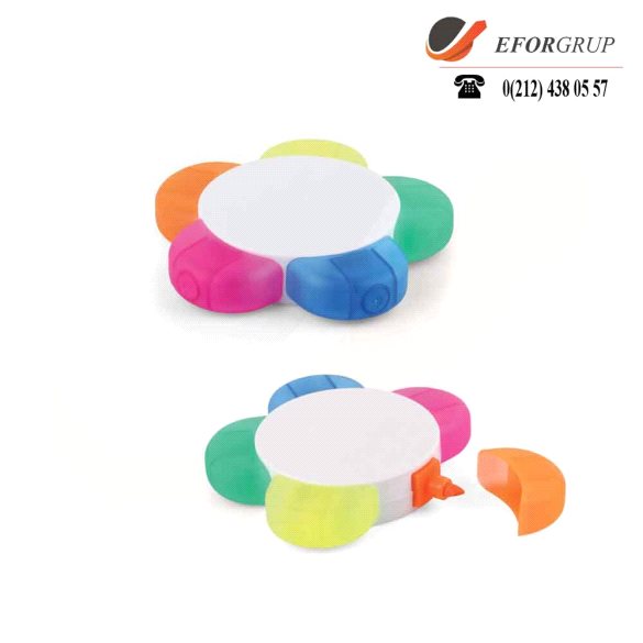 Papatya 5'li Fosforlu Kalem