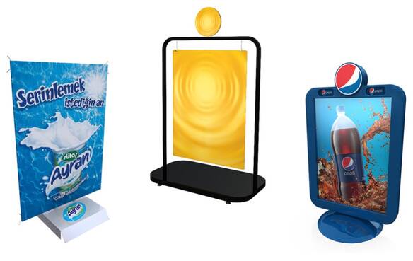 Park Yapılmaz Sabit / Hareketli Standlar