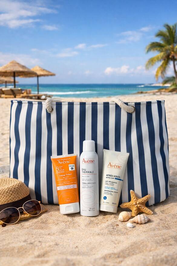 Plaj Çantalı Güneş Bakım Seti