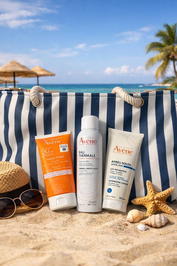 Plaj Çantalı Güneş Bakım Seti