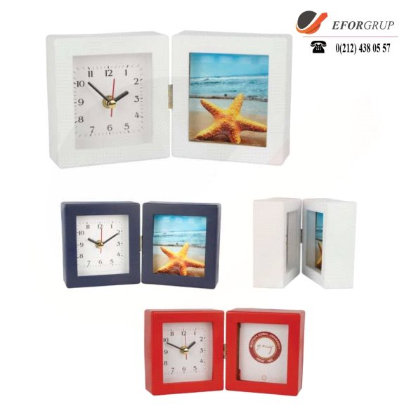 Plastik Çerçeveli Masa Saati