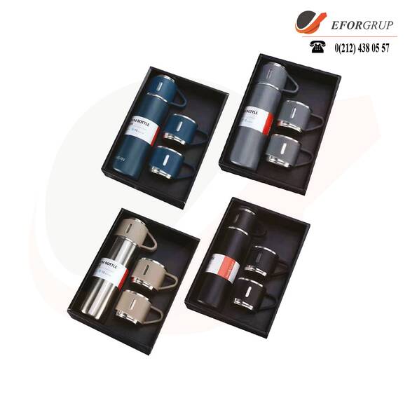 Promosyon 3 Kişilik Termos Seti