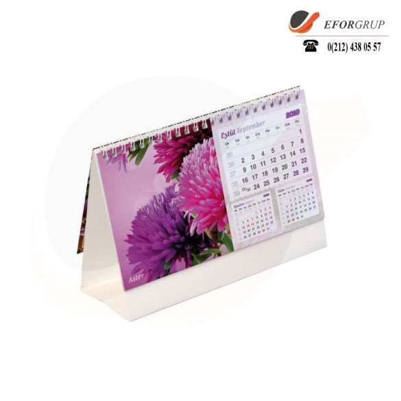 Özel Baskılı Promosyon Masa Takvimi 