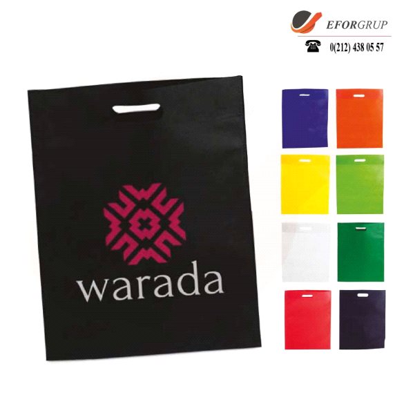 Promosyon Düz Renk Nonwoven Çanta