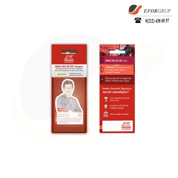 Promosyon Kırmızı Oto Kokusu