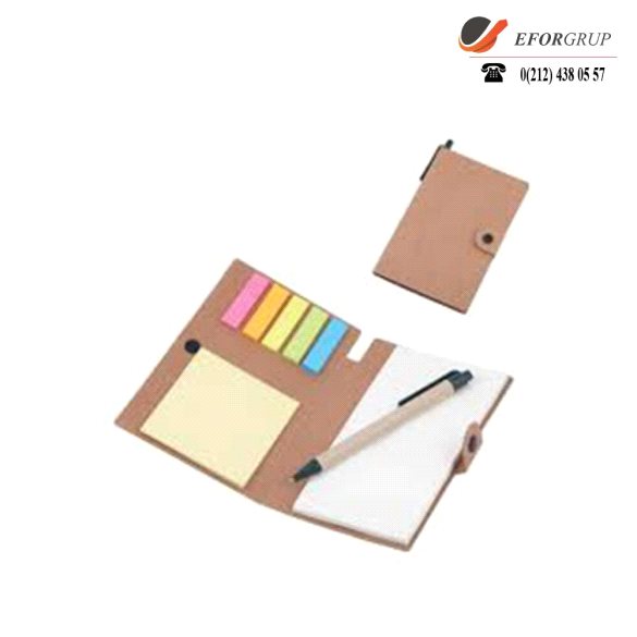Promosyon Kraft Yapışkanlı Notluk