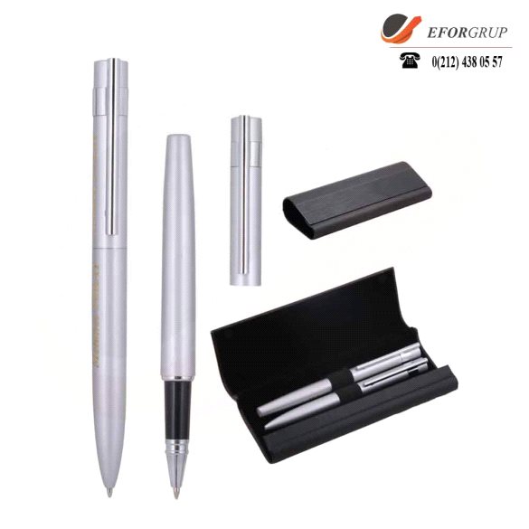 Roller, Tükenmez Mıknatıs Kapaklı Kalem Seti