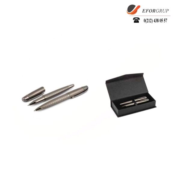 Roller, Tükenmez Titanyum Renk Kalem Seti