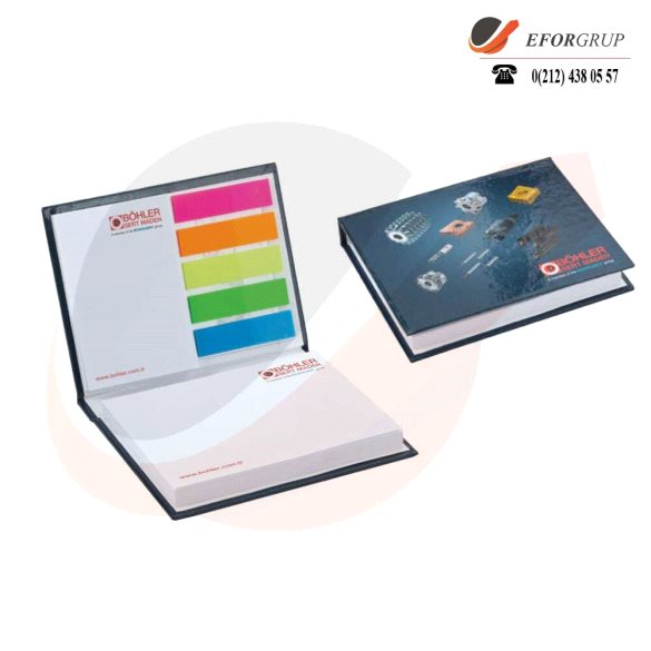 Sert Kapak Yapışkanlı Notluk