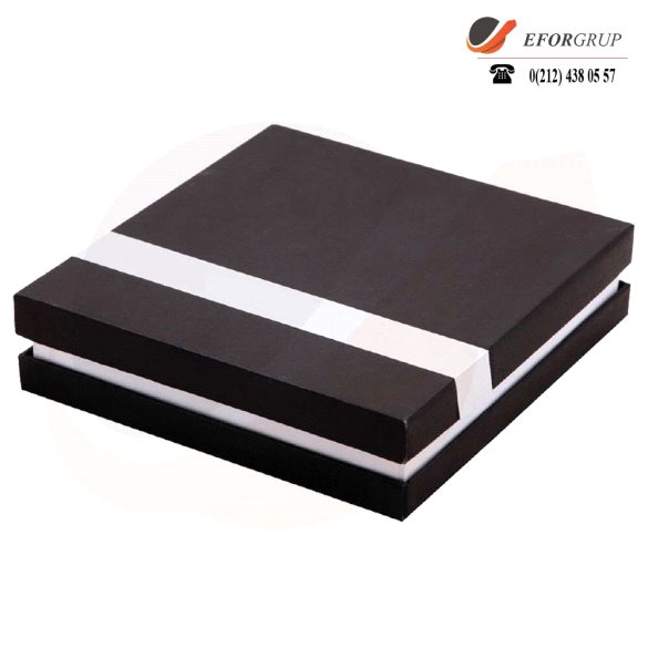 Sıvamalı Metal Şeritli Set Kutusu ( 18 x 20 cm )