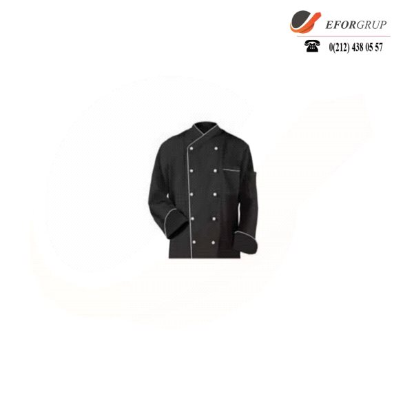 Siyah Aşçı Önlüğü