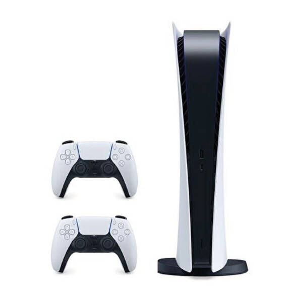 Sony Playstation 5 Dijital Versiyon Oyun Konsolu + 2. Dualsense Kol
