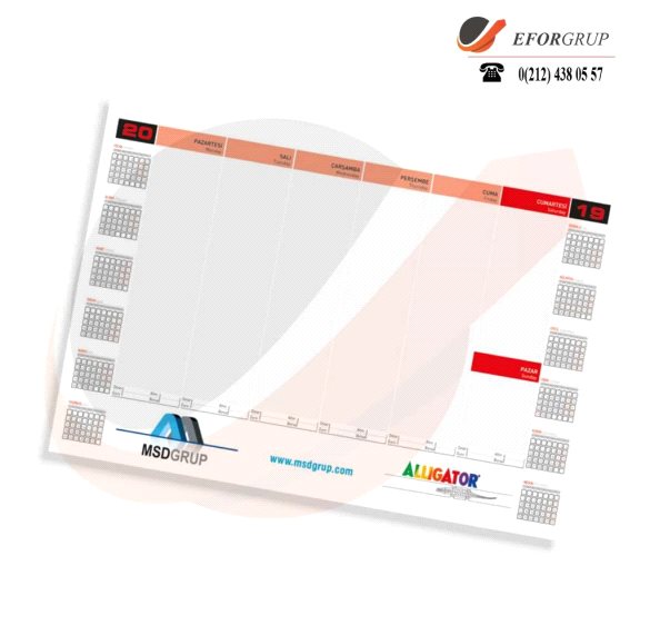 Takvimli Masa Sümeni