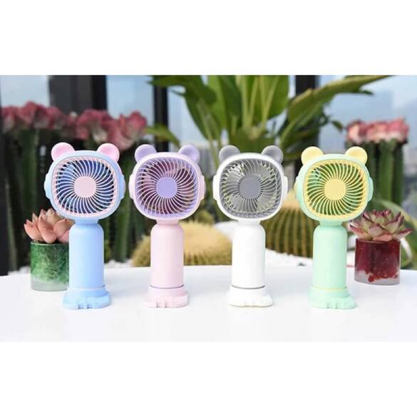 Taşınabilir Sevimli Renkli Mini El Fanı