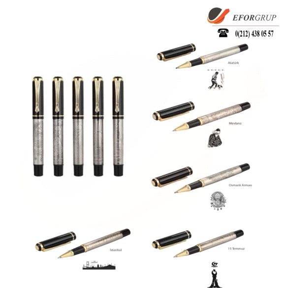 Tekli Kabartma Roller Kalem