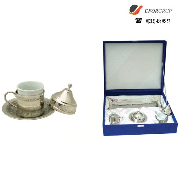 Tepsili Türk Kahvesi Seti