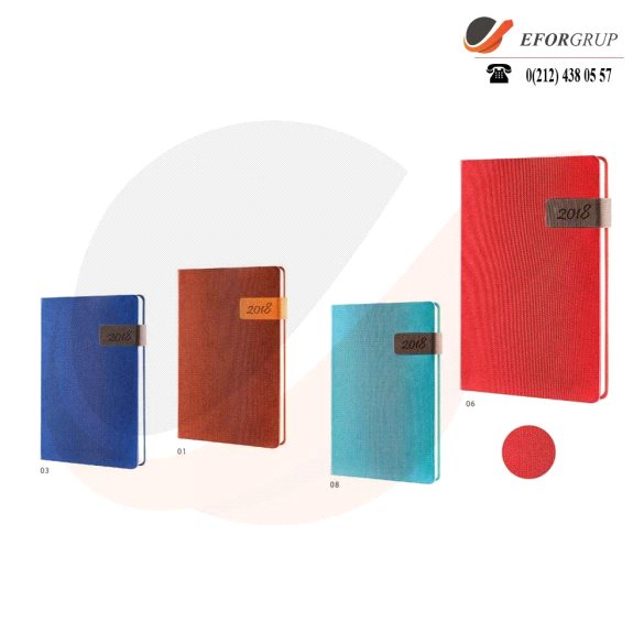 Sert Termoderi Kapaklı Ajanda