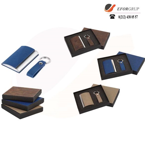 Termoderi VIP Set(Kartvizitlik+Anahtarlık)