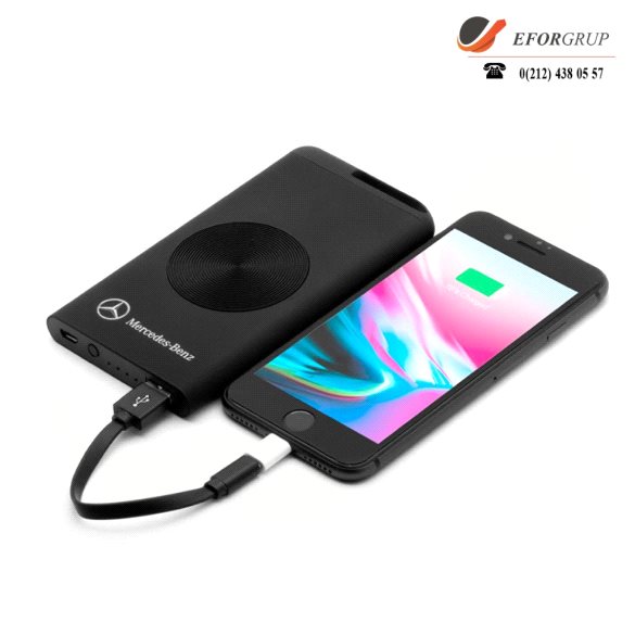 Triton Kablosuz ve Kablolu Şarj Edilebilen Powerbank