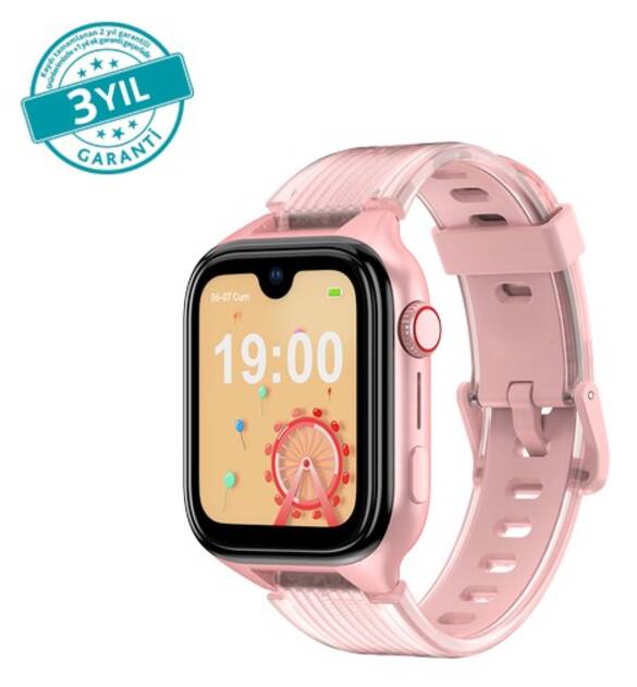 ttec Kidi Pro AMOLED Ekranlı GPS 4G Sim Kartlı Akıllı Çocuk Saati, 2KSW03