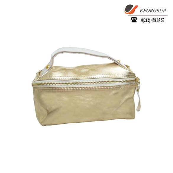 Makyaj Çantası (Altın Renk)