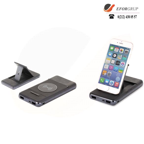 Telefon Tutuculu Wireless Powerbank 10000mAh